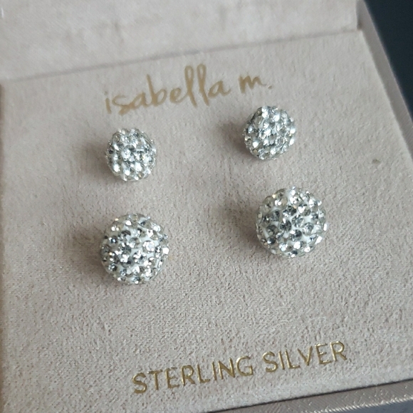 Isabella m. Sterling Silver Earrings Set - Picture 1 of 3